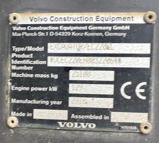 VOLVO EC220E - Imagen 18